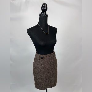 Skirt Brown pockets Banana Republic Size 4P